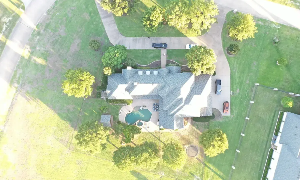 New shingle roof installation on a home in Brooklyn Park